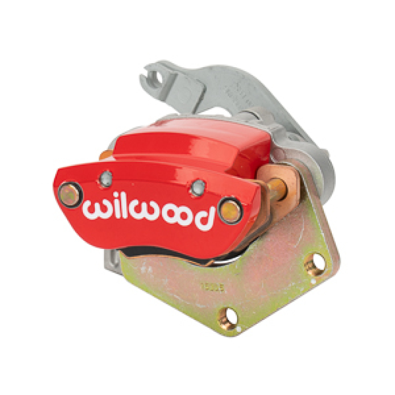 Wilwood Caliper-MC4 Mechanical-R/H - Red w/Logo 2.00in Piston .81in Disc - 120-17476-RD