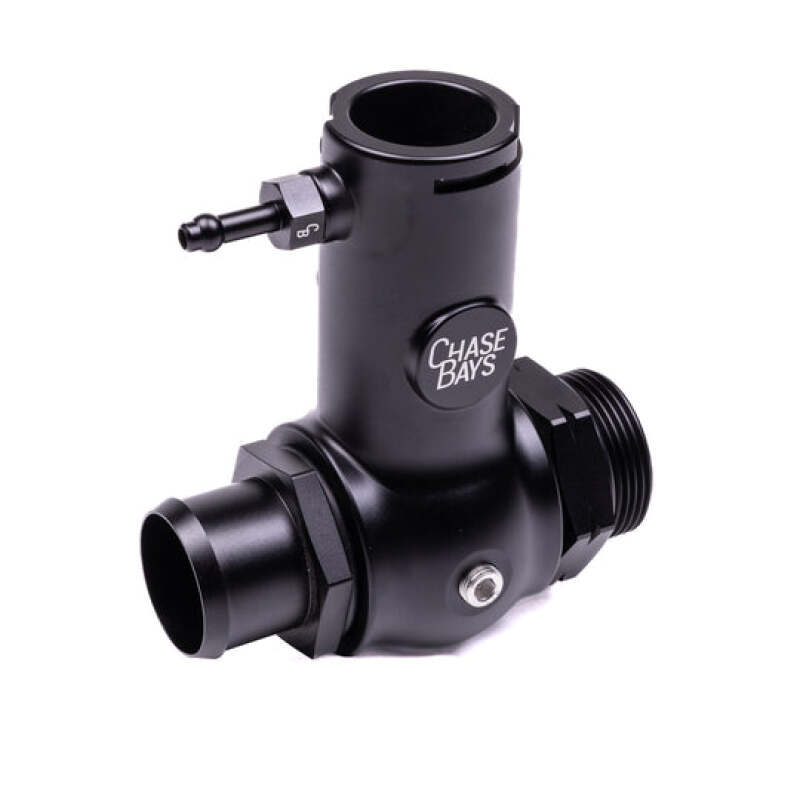 Chase Bays 20ORB to 1.38in (35mm) Hose Raised Inline Filler Neck  w/o Cap - CB-IFN-138-20ORB