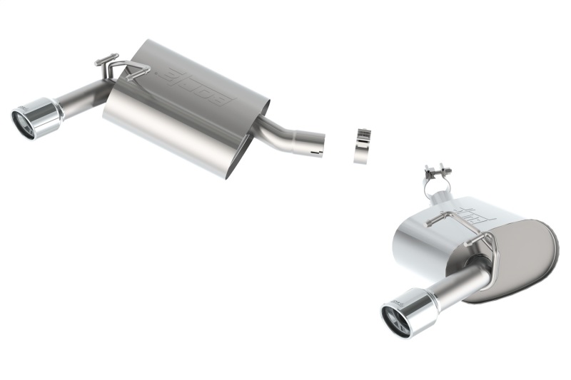 Borla 14-15 Chevy Camaro 3.6L V6 RWD Single Split Rr Exit Touring Exhaust (rear section only) - 11845