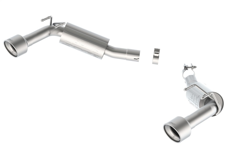 Borla 14-15 Camaro SS 6.2L V8 RWD Single Split Rr Exit S-Type Exhaust (rear section only) - 11849