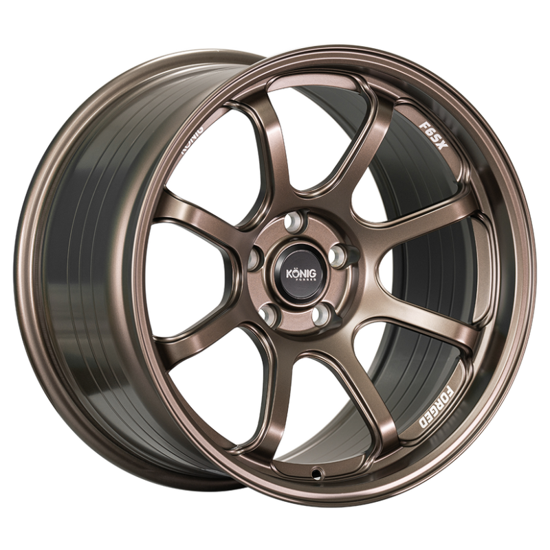 Konig Forged F6SX 17x9 5x114.3 ET43 Race Bronze Wheel (Knurled Bead) - F6SX97514438