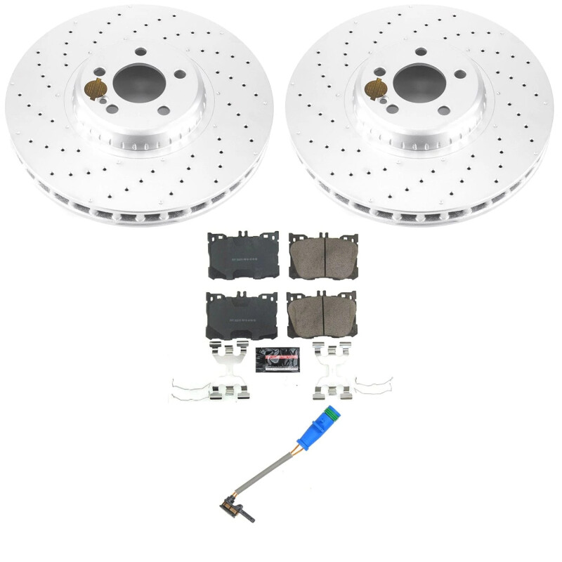 Power Stop 22-23 Mercedes-Benz E53 AMG Front Z23 Coated Brake Kit - CRK9260