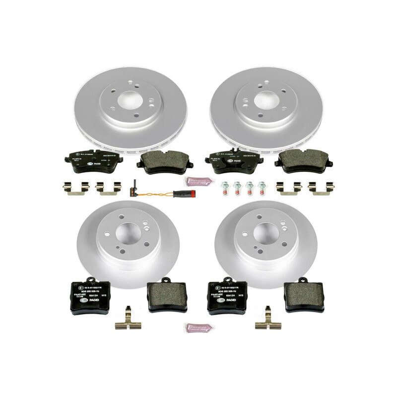 Power Stop 06-08 Mercedes-Benz SLK280 Front and Rear Eurostop Brake Kit - ESK6703