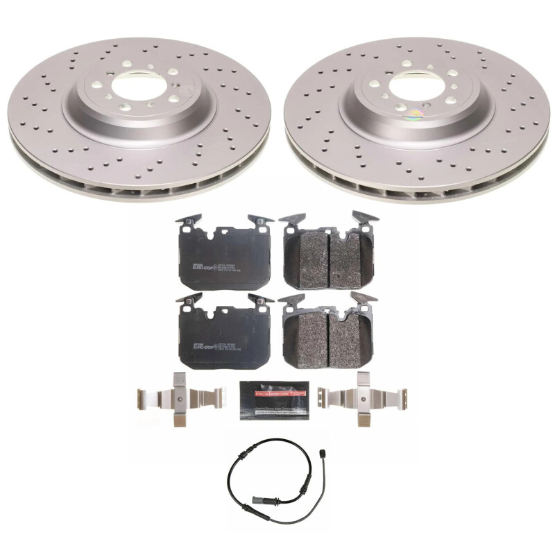 Power Stop 15-18 BMW M3 Front Eurostop Brake Kit - ESK7446