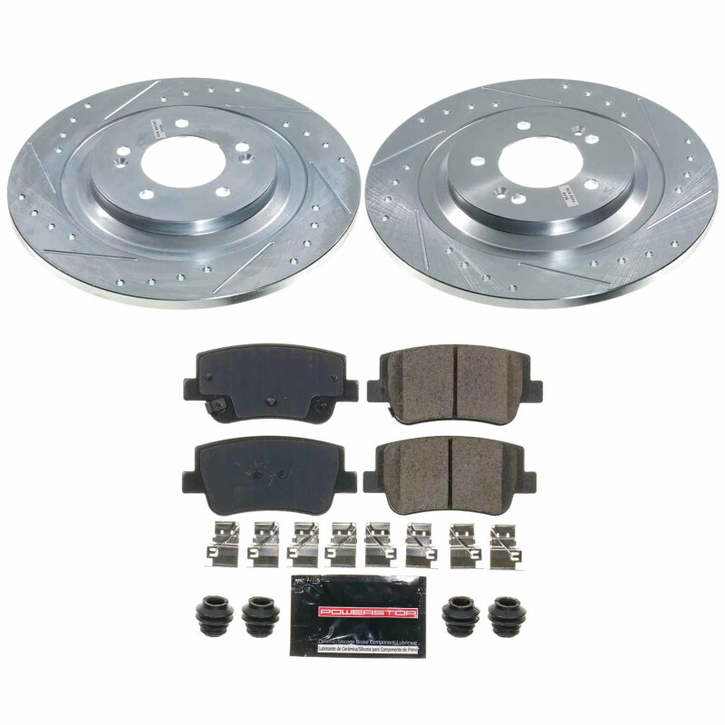 Power Stop 2023 Hyundai Sonata Rear Z23 Evolution Brake Kit - K9245