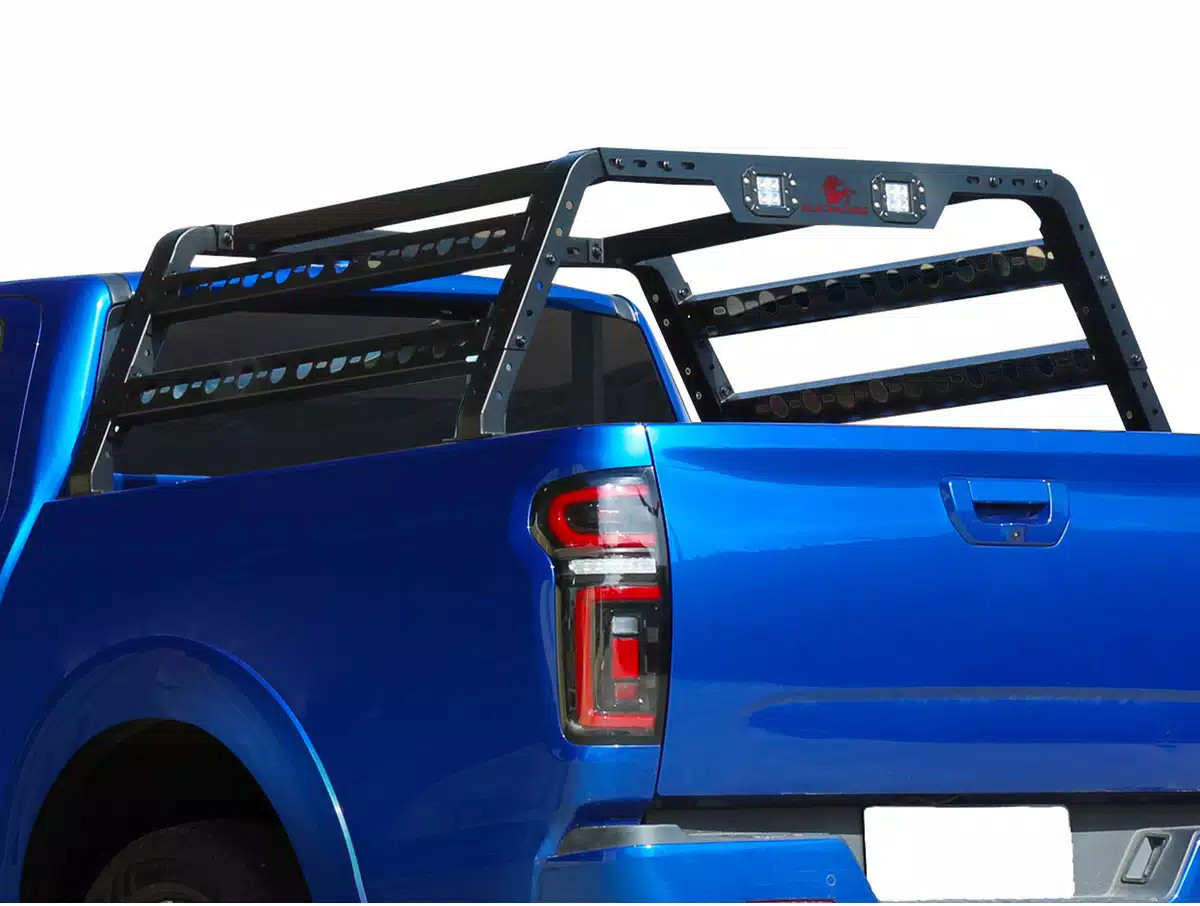 Black Horse Overland Utility Bed Rack Toyota Tacoma 2024