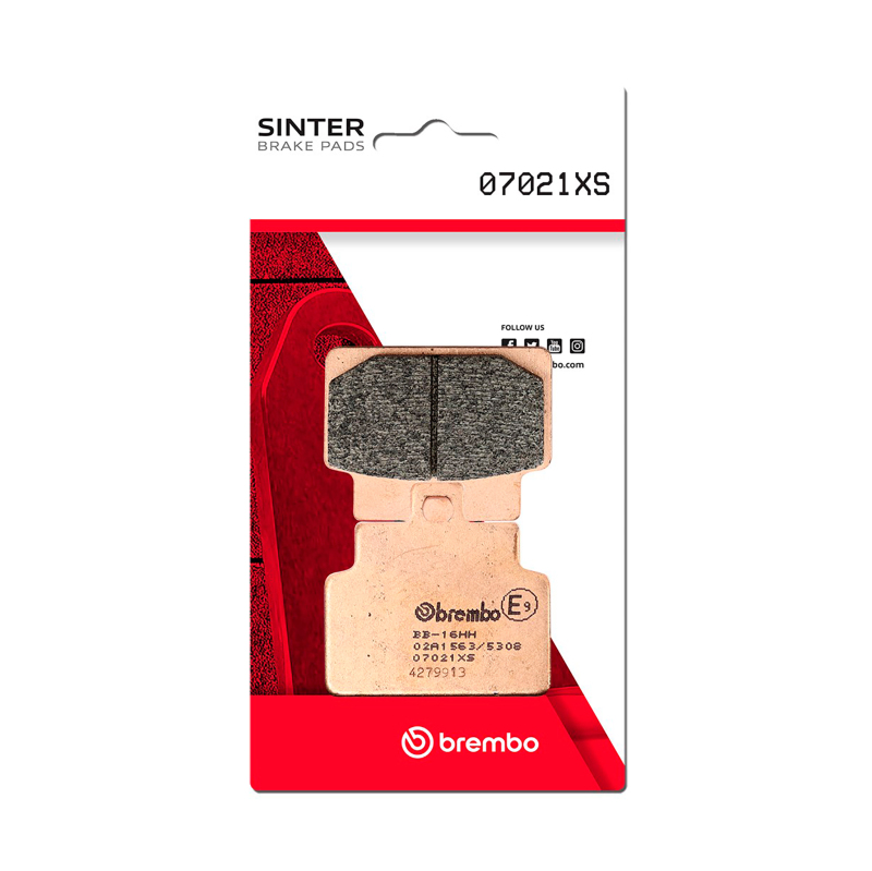 Brembo OE 99-05 Aprilia Leonardo 250cc Sinter Brake Pad - Front - 07021XS