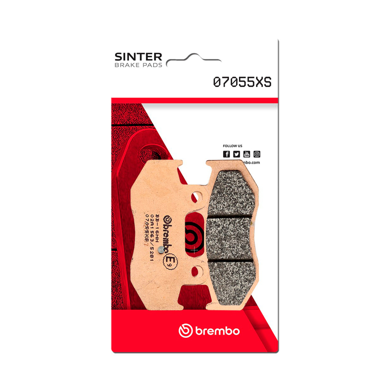 Brembo OE 02-06 Kawasaki SC Epsilon 250cc Brake Pad - Rear - 07055XS