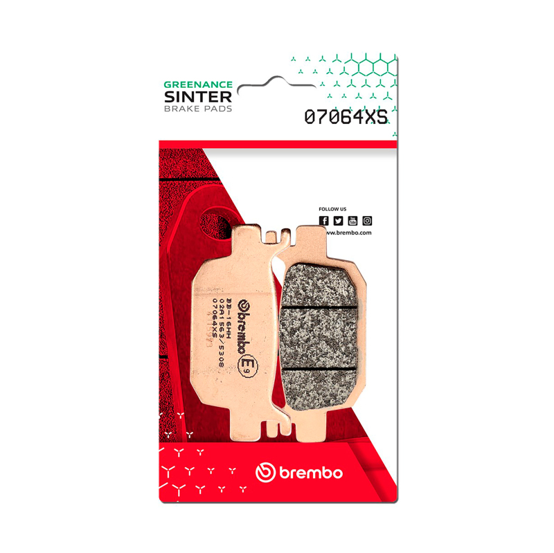 Brembo OE 07-11 Honda NSS 250cc Brake Pad - Rear - 07064XS