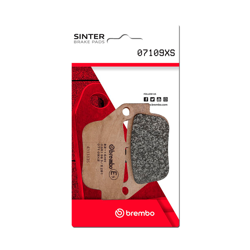Brembo OE 14-16 Yamaha YP XMAX 250cc Brake Pad - Rear - 07109XS
