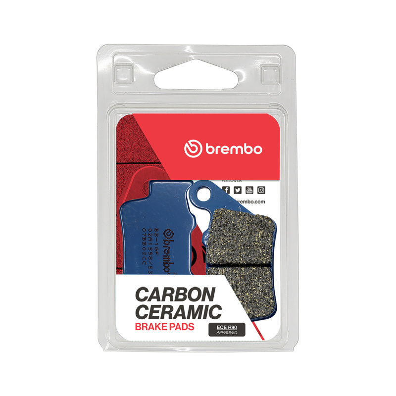 Brembo OE 00-00 Beta Jonathan 125cc Brake Pad - Rear - 07BB02CC