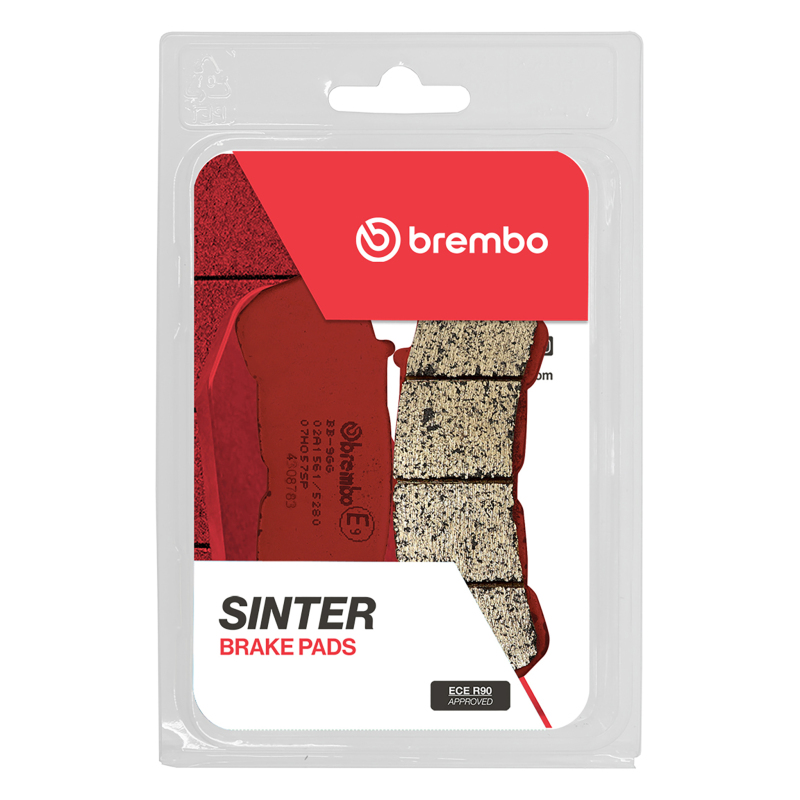 Brembo OE 06-11 Honda CBF ABS 1000cc Brake Pad - Rear - 07HO57SP