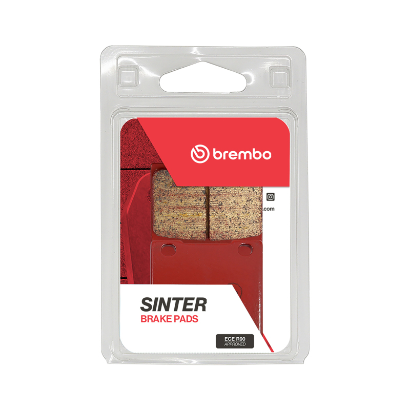 Brembo OE 88-90 Polaris Trail Boss 250cc Sinter Brake Pad - Front - 07PO01SD