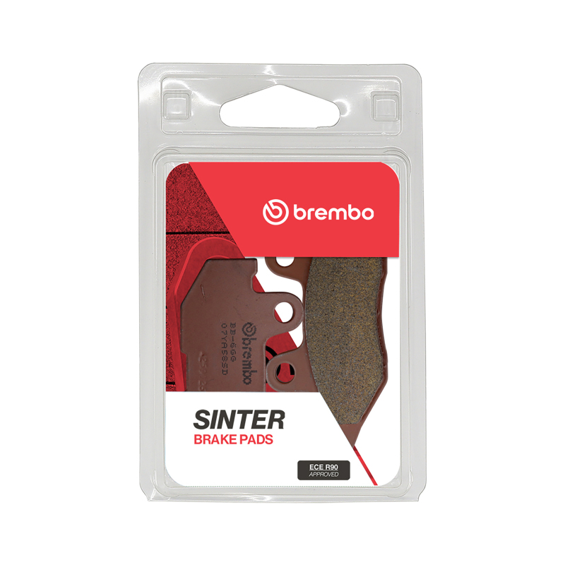 Brembo OE 15-16 Yamaha YXC Viking VI Right 700cc Brake Pad - Rear - 07YA58SD