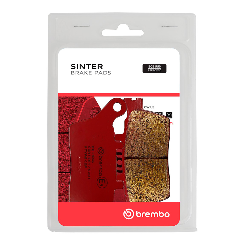 Brembo OE 18-24 Yamaha MXT Niken 850cc Brake Pad - Rear - 07YA60SP