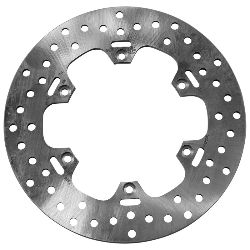 Brembo OE 89-99 Aprilia Pegaso 125cc 220x5mm Brake Disc - Rear Fixed - 68B40753