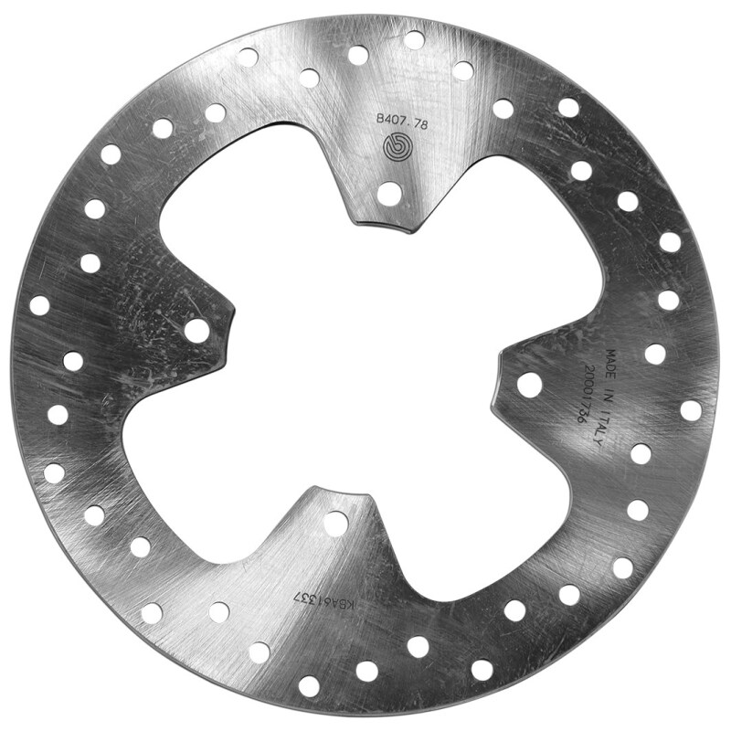 Brembo OE 06-11 Mbk Skycruiser 125cc 240x5mm Brake Disc - Rear Fixed - 68B40778