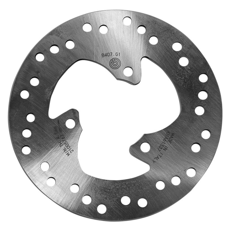 Brembo OE 02-10 Mbk YP Skyliner 125cc 190x5mm Brake Disc - Rear Fixed - 68B407G1