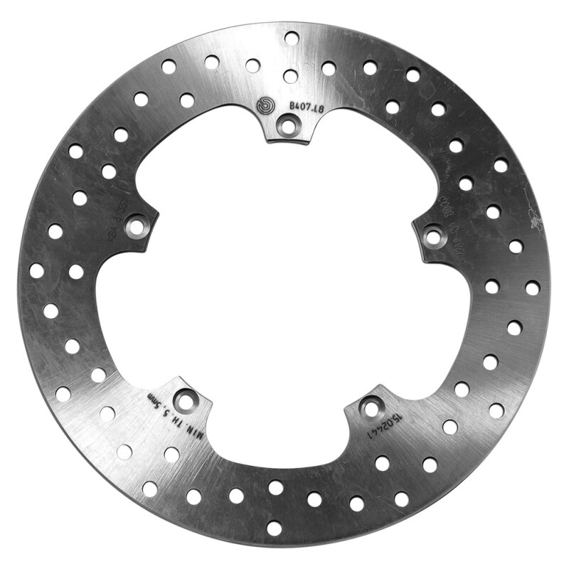 Brembo OE 17-18 Peugeot Metropolis Active 400cc 240x6mm Brake Disc - Rear Fixed - 68B407L8