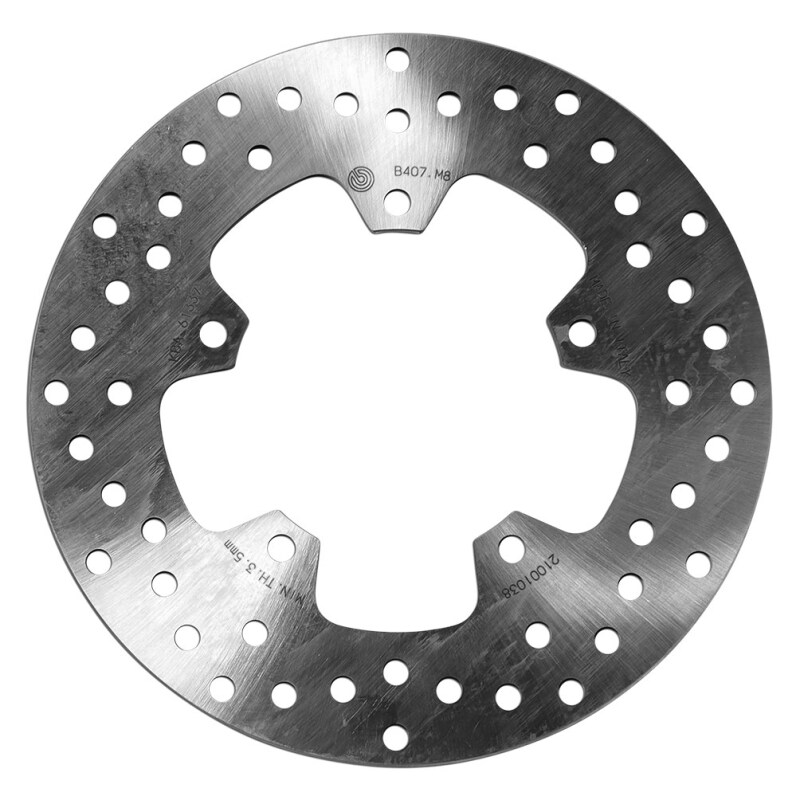 Brembo OE 08-13 Yamaha YZF R 125cc 230x4mm Brake Disc - Rear Fixed - 68B407M8