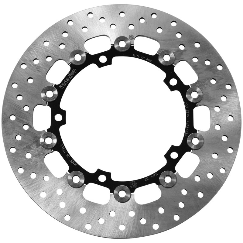 Brembo OE 13-17 Yamaha MT-07 700cc 282x4.5mm Brake Disc - Front Floating - 78B40837