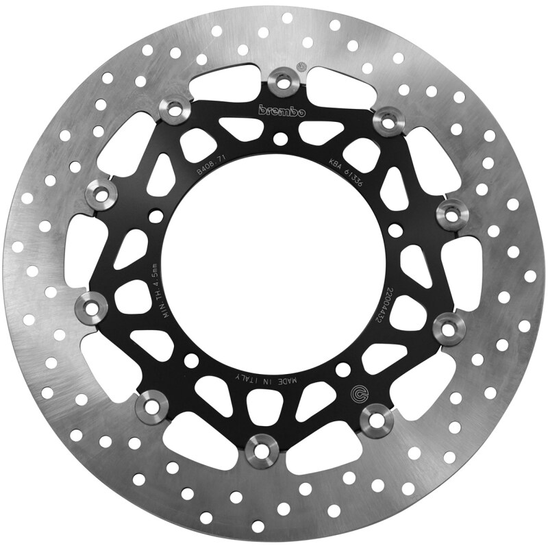 Brembo OE 17-20 Yamaha YZF R6 600cc 320x5mm Brake Disc - Front Floating - 78B40871