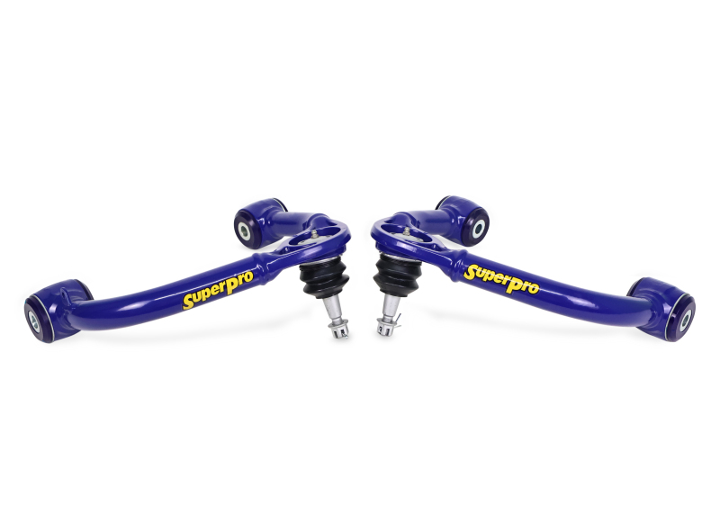Superpro 2021+ Ford F150 Fixed Offset Front Upper Control Arm Set - TRC6675