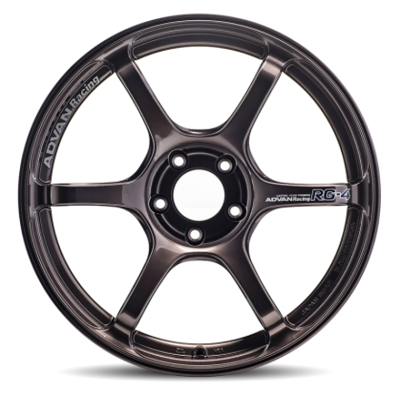 Advan RG-4 17x8 +37 Offset 5x114.3 BP Racing Copper Bronze - YA47G37ECB