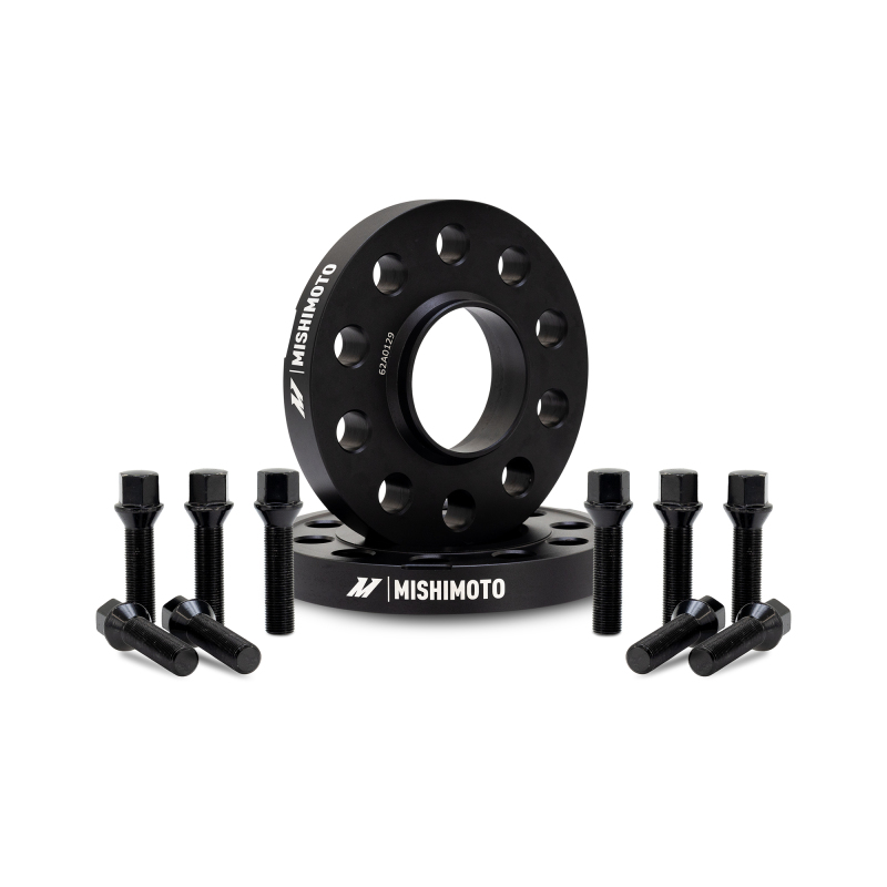 Mishimoto Wheel Spacers - 5x120 - 72.6 - 15 - M14 - Black - MMWS-014-150BK