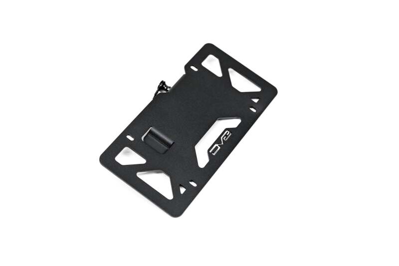 DV8 Offroad Universal Quick Release D-Ring License Plate Mount - LPUN-01