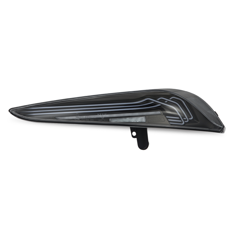 AlphaRex 20-24 Toyota Supra LUXX-Series Laser Style LED Tail Lights Black - 609010