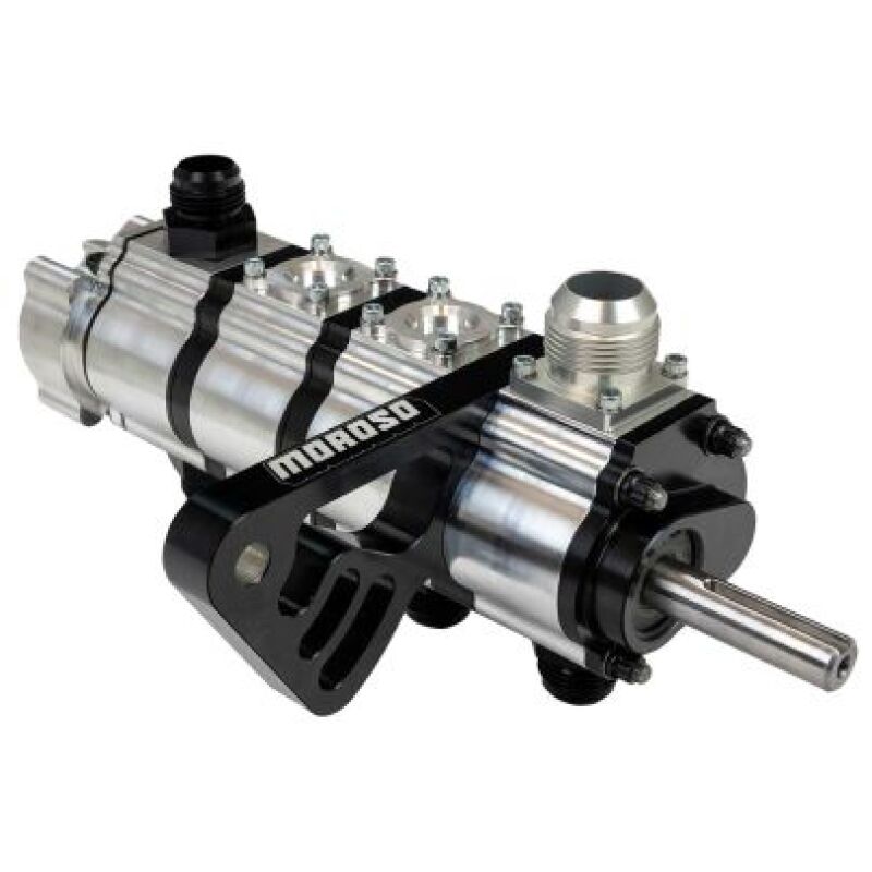 Moroso 4 Stage Tri-Lobe Left Side Door Mount 1.50in PS Oil Pump w//Fuel Pump Drive - 22378
