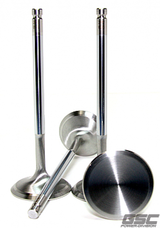 GSC P-D 2022+ Subaru WRX FA24F 36mm Head (STD) 104.8mm Long Chrome Polished Intake Valve - Set of 8 - 2262-8