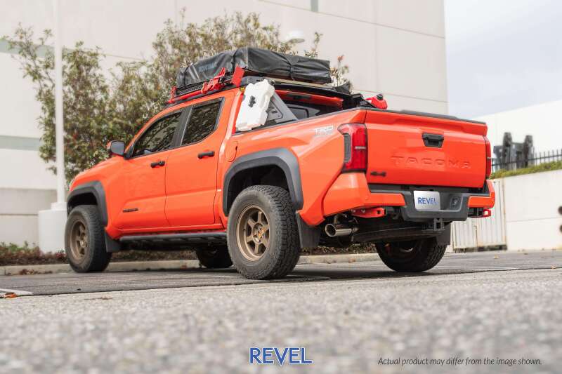 Revel Medallion 24+ Toyota Tacoma SR5 / TRD Offroad Trail Hart 3in Catback Exhaust System - 4in Tip - T76007R