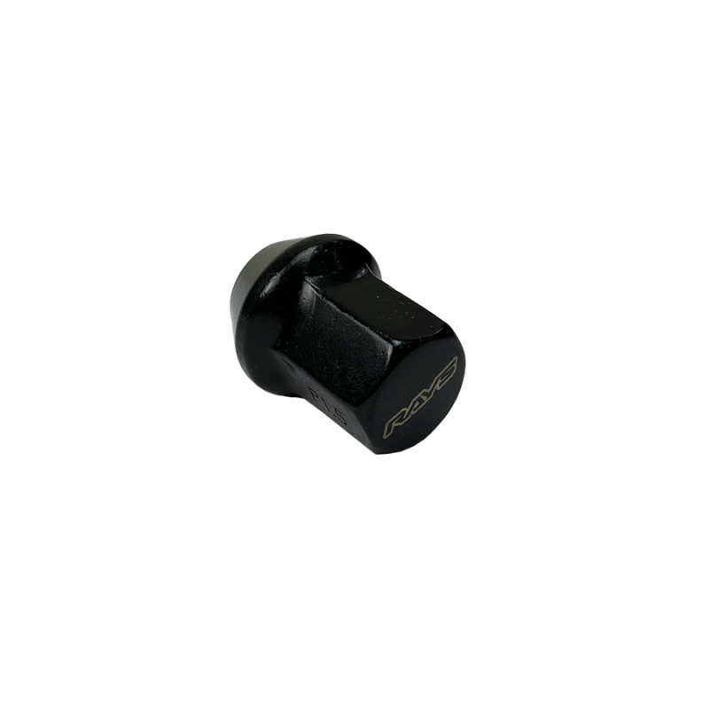 Rays 17 Hex Nut- 12 x1.50- Single- Black - W171215B1PC