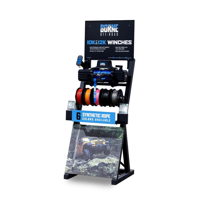 Borne Off-Road 10K/12K Winch POP Display - BNWN-POP
