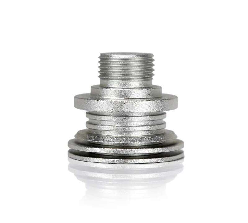NRG Shift Boot Retainer- Works with SK-350,450,480, 800 & Heat Sink Shift knobs (m18x1.5)- Silver - SKR-100SL