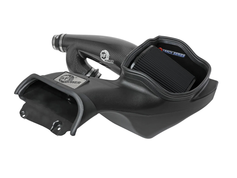 aFe 21-24 Ford F150 Raptor Track Series Carbon Fiber Cold Air Intake System w/ Black Pro 5R Filter - 57-10031K