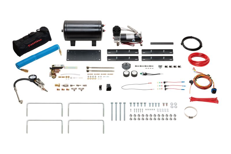 Firestone Air-Rite Air Command Self Leveling Single Path Kit w/ Onboard Auxilary Air (WR17602950) - 2950