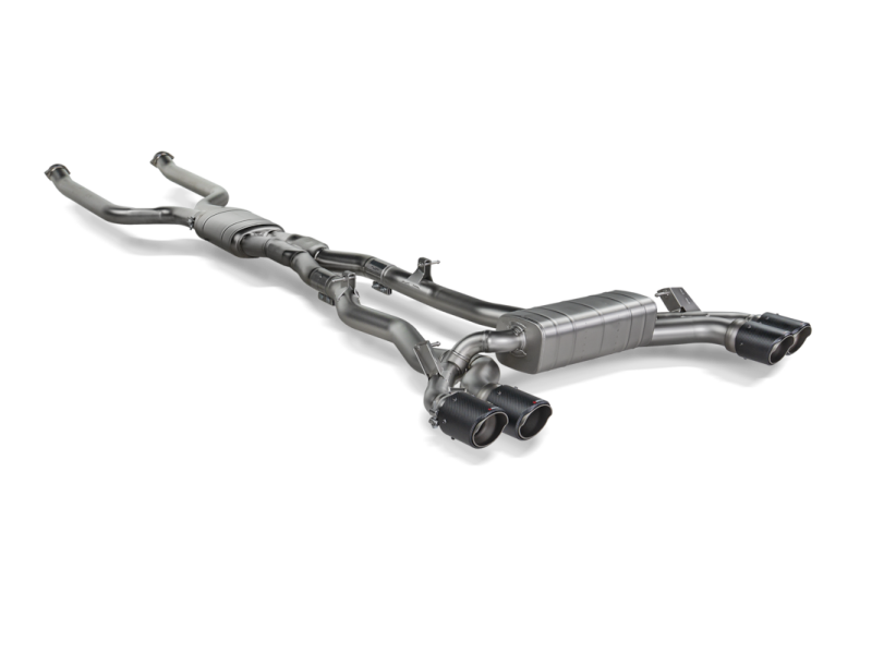 Akrapovic 2024+ BMW M5 (G90,G99) Evolution Catback Exhaust - Titanium (Requires Tips) - S-BM/T/38