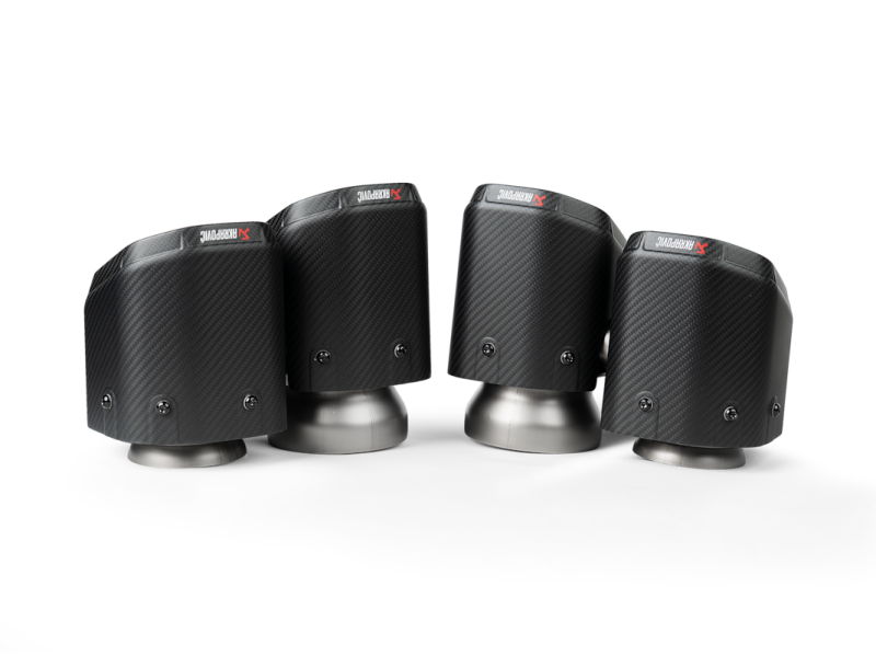 Akrapovic 2024+ BMW M5 (G90,G99) Hexagonal Carbon Fiber Tail Pipe Set - TP-CT/79