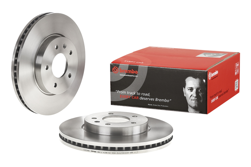 Brembo OE 2012 Chevrolet Captiva Sport Standard Brake Disc - Front - 09.A630.10