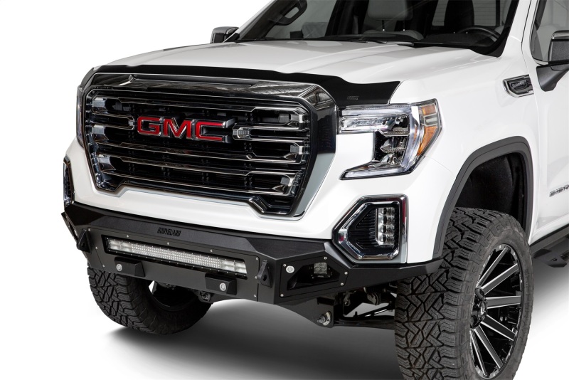 Husky Liners 17-18 GMC Sierra 2500/3500HD Dsl w/Induction Sys Hood Aeroskin Low Profile - Matte Blk - 2877144