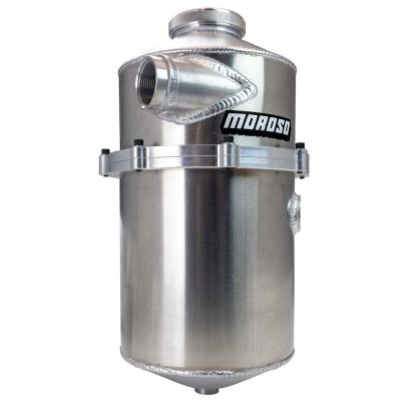 Moroso Pro-Mod 2 Pc 60/40 Split 16.5in Tall 8in Dia 7.5qt Dry Sump Tank - 22607