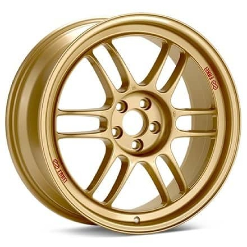 Enkei RPF1 17x9.5 5x100 38mm Offset Gold Wheel - 3797958038GG