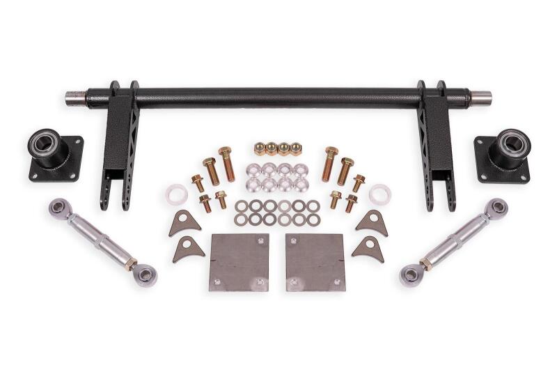 BMR 79-04 Ford Mustang 1.375in Rear Weld-on Anti-roll Bar Kit Hollow - Black Hammertone - ARB732H