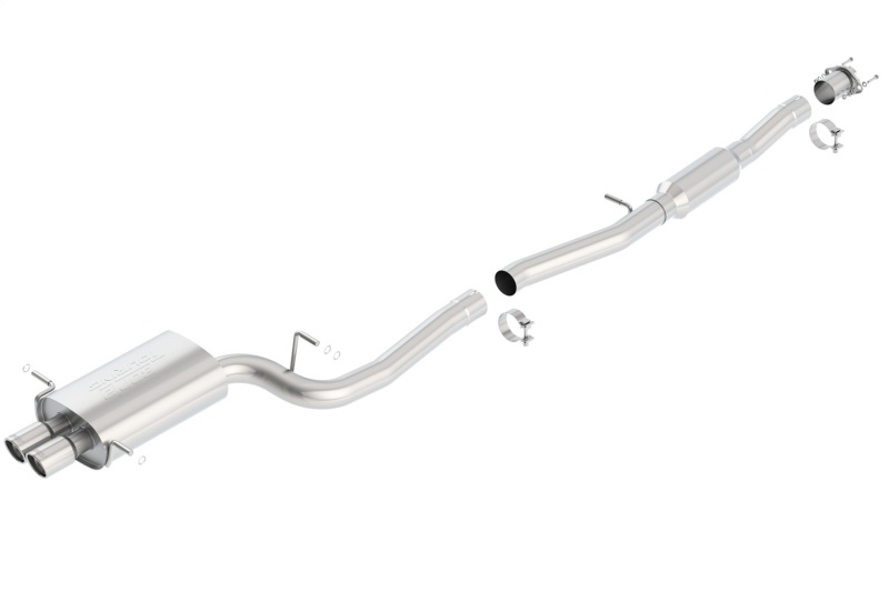 Borla 02-07 WRX Twin Tip Hush Catback Exhaust - 140053