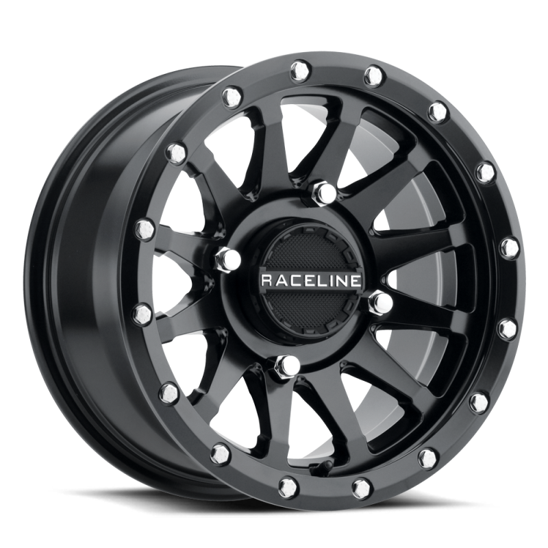 Raceline A95B Trophy 15x7in / 4x156 BP / 10mm Offset / 132.5mm Bore - Satin Black Wheel - A95B-57056+10