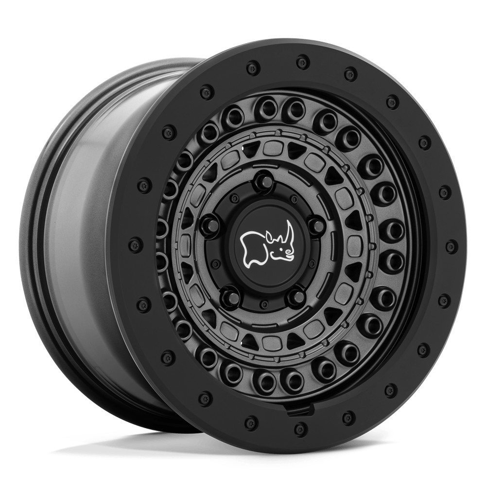 BLACK RHINO BARRICADE WHEEL 17X8.5 6X139.7 112 GUN-BLK +0