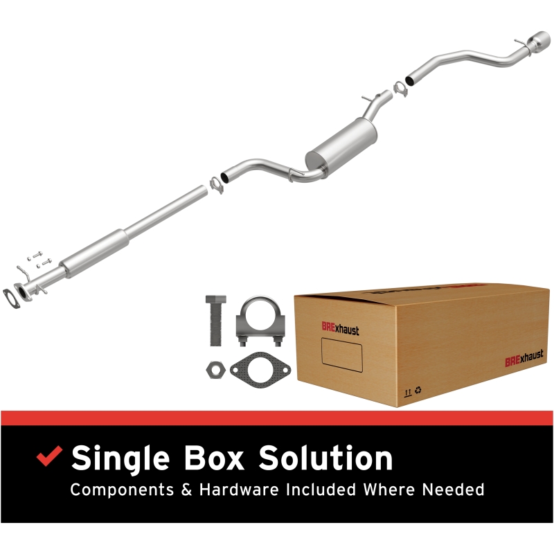 BRExhaust 08-11 Ford Focus 2.0L Exhaust Kit - 106-0645